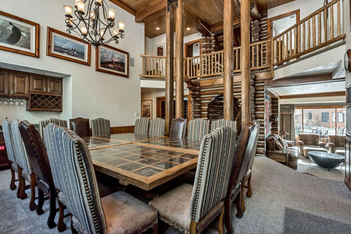 Dining Room Overview Chalet Day John